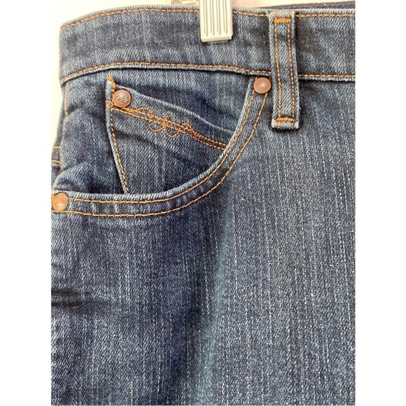 Wrangler Q-Baby Ultimate Riding Bootcut Jeans Womens Sz 15/16 × 34 No Gap Waist - Picture 5 of 12
